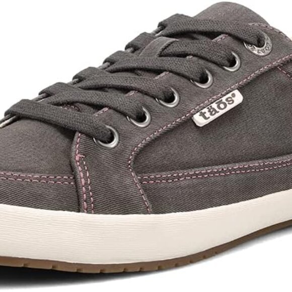 Graphite Distressed Moc Star 2 Sneakers - Comfort & Style With Removable Footbed,All Products : American Fashion Style Bags On Sale